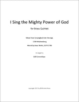 I Sing the Mighty Power of God P.O.D. cover